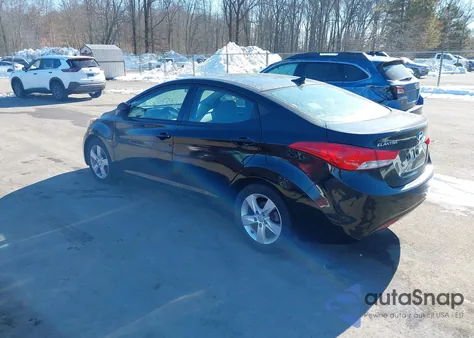 2013 Hyundai Elantra Gls из США, поврежденный, VIN 5NPDH4AE7DH374464